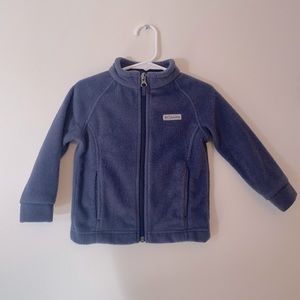 Toddler Columbia Fleece Zip-up Sweater Size 18-24months